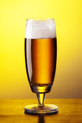 Glass of beer