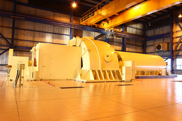 Power generator steam turbine © bajita111122