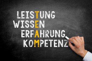 Fototapeta premium Team-Konzept