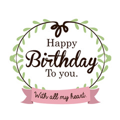 happy birthday design