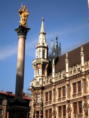 Fototapeta na wymiar Munich Old Square