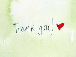thank you note