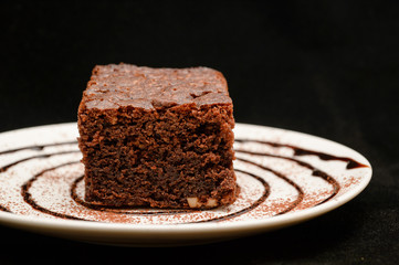 brownie cake