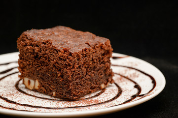 brownie cake