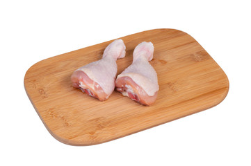 Raw chicken legs