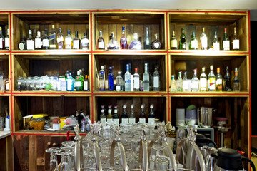 kitchen of pub