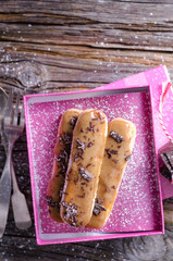 Eclair, Karamell, E´clair, Süss