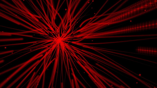 Abstract background on red