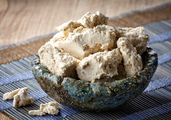 Pieces of halva