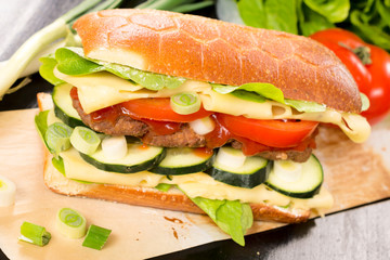 Beef sandwich