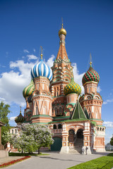 Fototapeta na wymiar Saint Basil cathedral. Moscow. Red square.