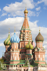 Saint Basil cathedral. Moscow. Red square.