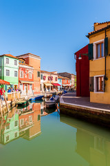 Fototapeta na wymiar Wyspa Burano, Wenecja