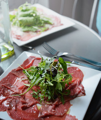 Carpaccio de boeuf