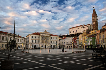 Tartini Square in Piran