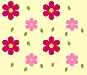 Pink and brown abstract seamless background