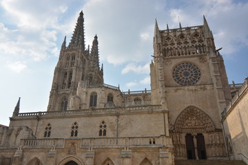 arquitectura de la Catedral de Burgos (Camino de Santiago)