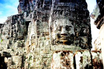 Face of Bayon Temple, Cambodia