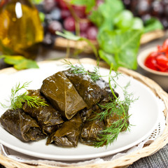 Stuffed Grape Leaves
