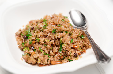 Pilaf, traditional dish of the Middle East