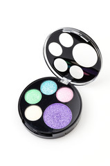 Isolated eye shadow makeup