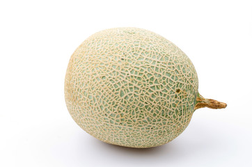 Melon isolated white background