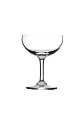 Wine glass isolated.