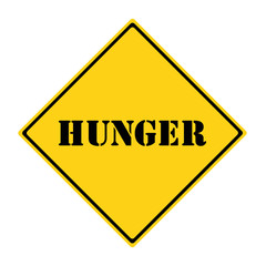 Obraz premium Hunger Sign