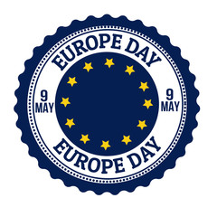 Europe day stamp