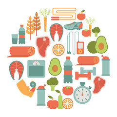 healthy lifestyle card