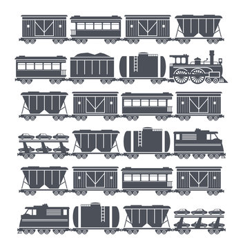 Train, vector illustration, vector