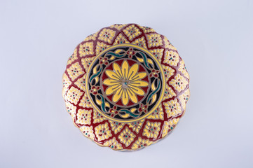 The Benjarong (Bencharong), Traditional Antique Ceramic from tha