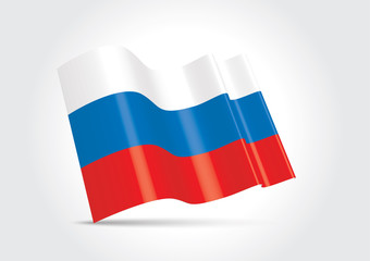DRAPEAU RUSSIE 3D