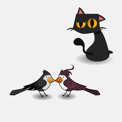 Cats & Birds