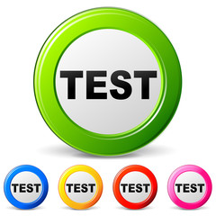 Vector test icons