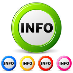Vector info icons