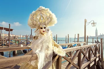 Fototapete Rund Carnival of Venice © lapas77