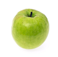 Green Apple Isolated on White Background