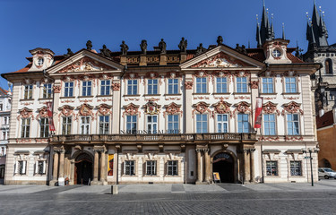 Naklejka premium National gallery in Prague, Czech Republic