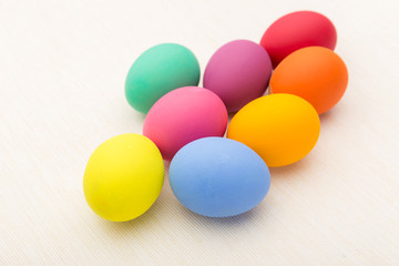 Painted easter egg