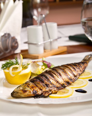 Grilled fish
