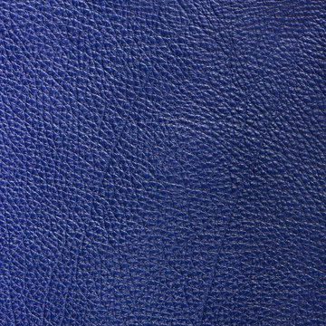 Close-up dark blue leather texture