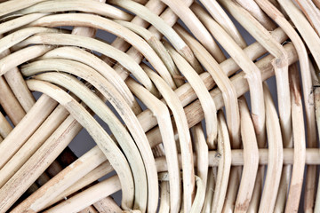 Pattern of wicker basket.