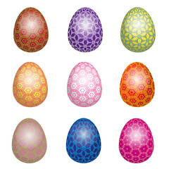 Easter eggs set