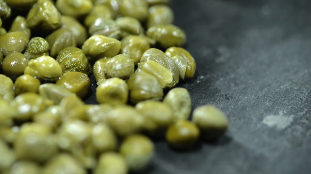 Rotating Capres (loopable full HD video file)