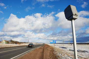 speed control radar camera