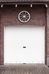 Altmodische Garage