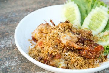 Soft-shelled Crab with gralic and pepper