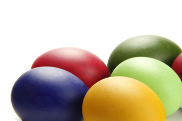 Obraz na płótnie Canvas colorful eggs