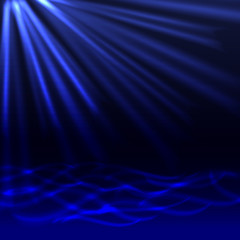 Abstract blue background